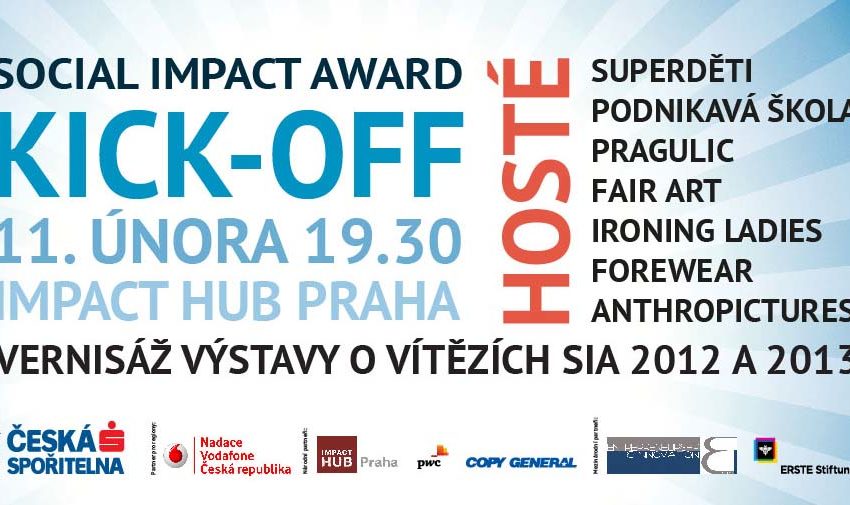  Zahájení Social Impact Awards 2014 se blíží