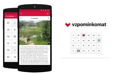  Aplikace Vzpomínkomat nahrazuje tradiční adventní kalednáře