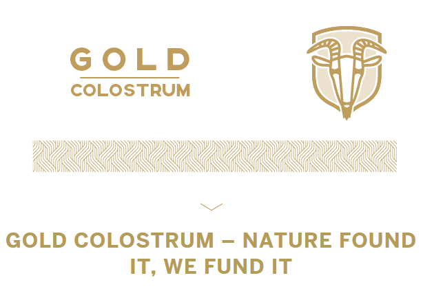  Gold Colostrum, startup, který se snaží dobýt světové Indiegogo