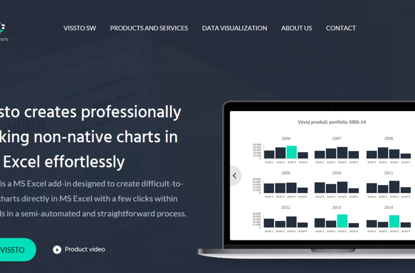  Představujeme startup Vissto: Chytré řešení pro vizualizaci dat