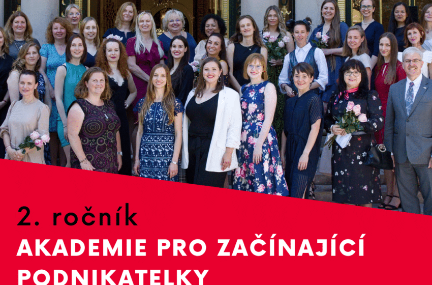  Chcete začít podnikat? Přihlaste se do 2. ročníku Akademie pro začínající podnikatelky právě teď