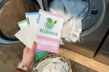 EcoHaus – malý papírek na praní, velký skok pro planetu